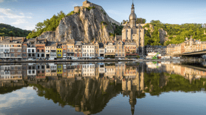 Springtime river cruise at Holland & Belgium