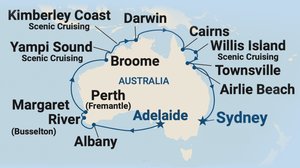 Round Australia Cruise – Adelaide to Sydney (Oct 2027)