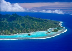 Rarotonga from Above