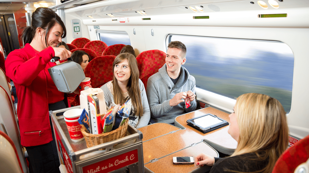 Virgin Trains - 2nd Class Cabin
