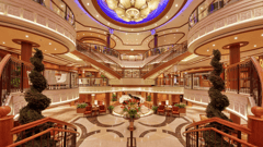 Travel back to the golden age of cruising aboard the majestic Queen Elizabeth