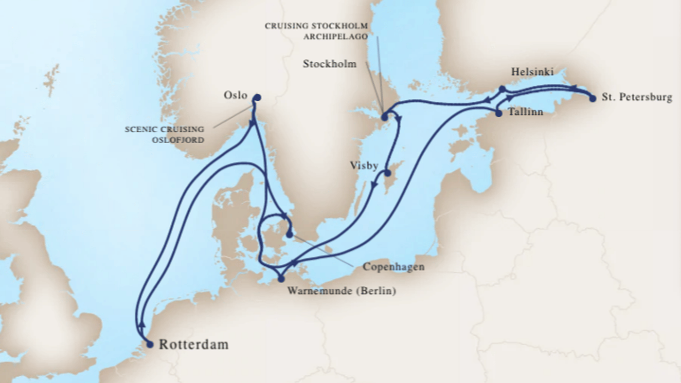 Cruise Map