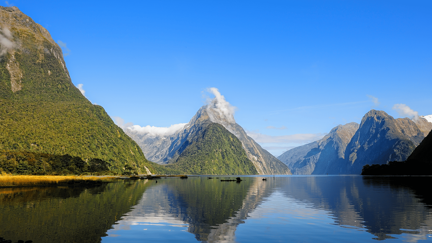 Mitre Peak, Milford Sound, New Zealand 