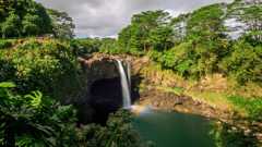 Rainbow Falls, Hilo, Hawaii
