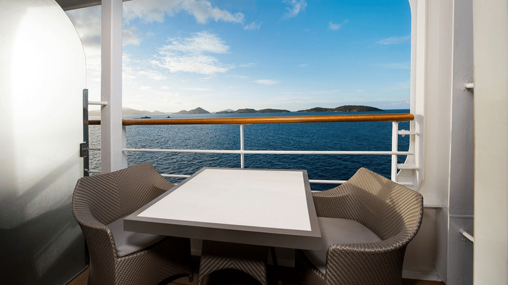 Club Veranda Stateroom on the Azamara Quest