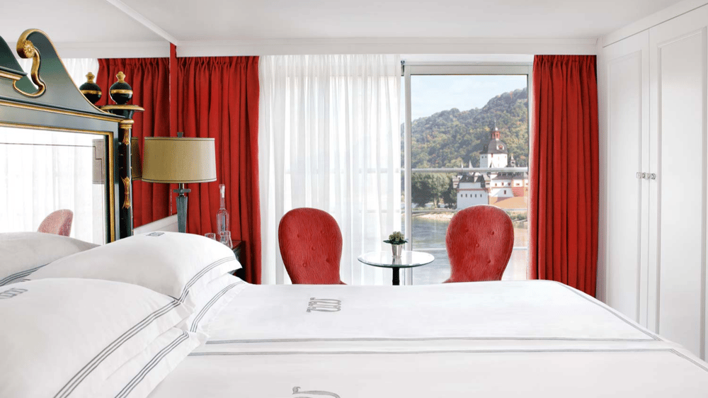 French Balcony Stateroom, River Princess