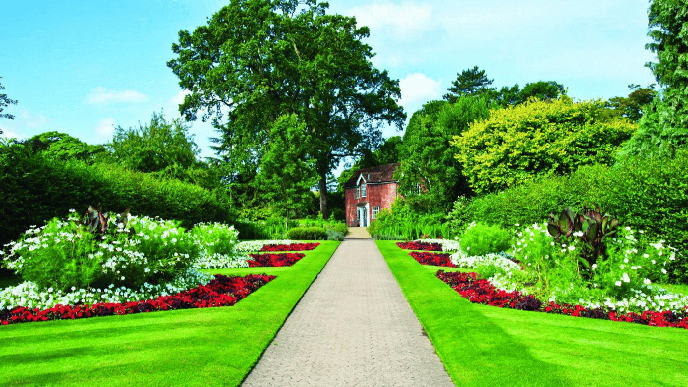 Gardens in full bloom