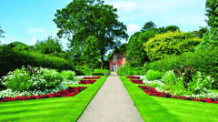Gardens in full bloom