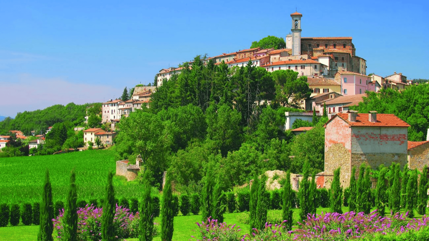The picturesque Tuscan Hills