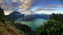 Mt Rinjani, Lombok, Indonesia