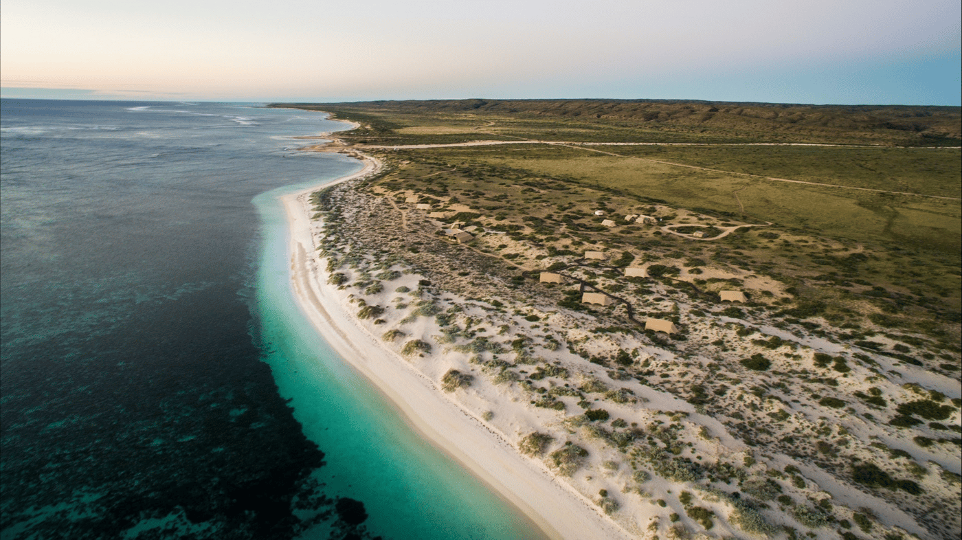Overlooking Sal Salis & Cape Range National Park