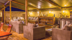 Lounge area, Sal Salis Ningaloo Reef