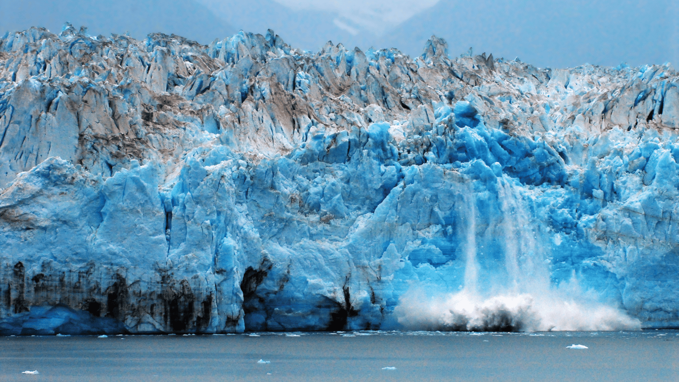 Ice Carving, Glacier Bay