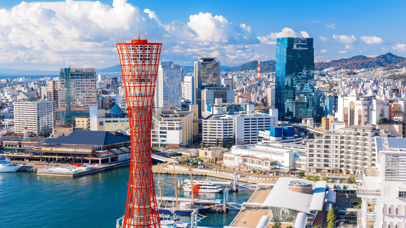 Overnight in Kobe will provide plenty of time to explore this great city!