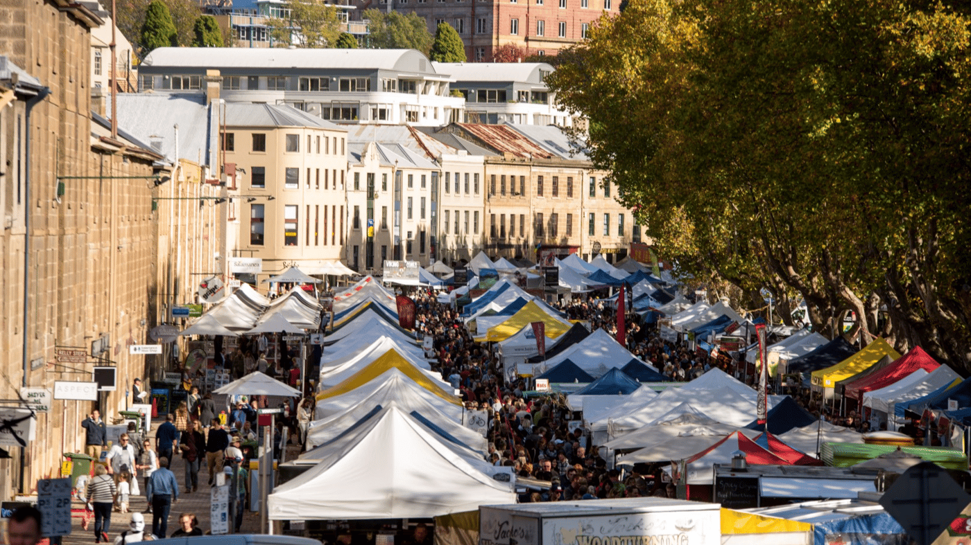 Salamanca Market, Hobart