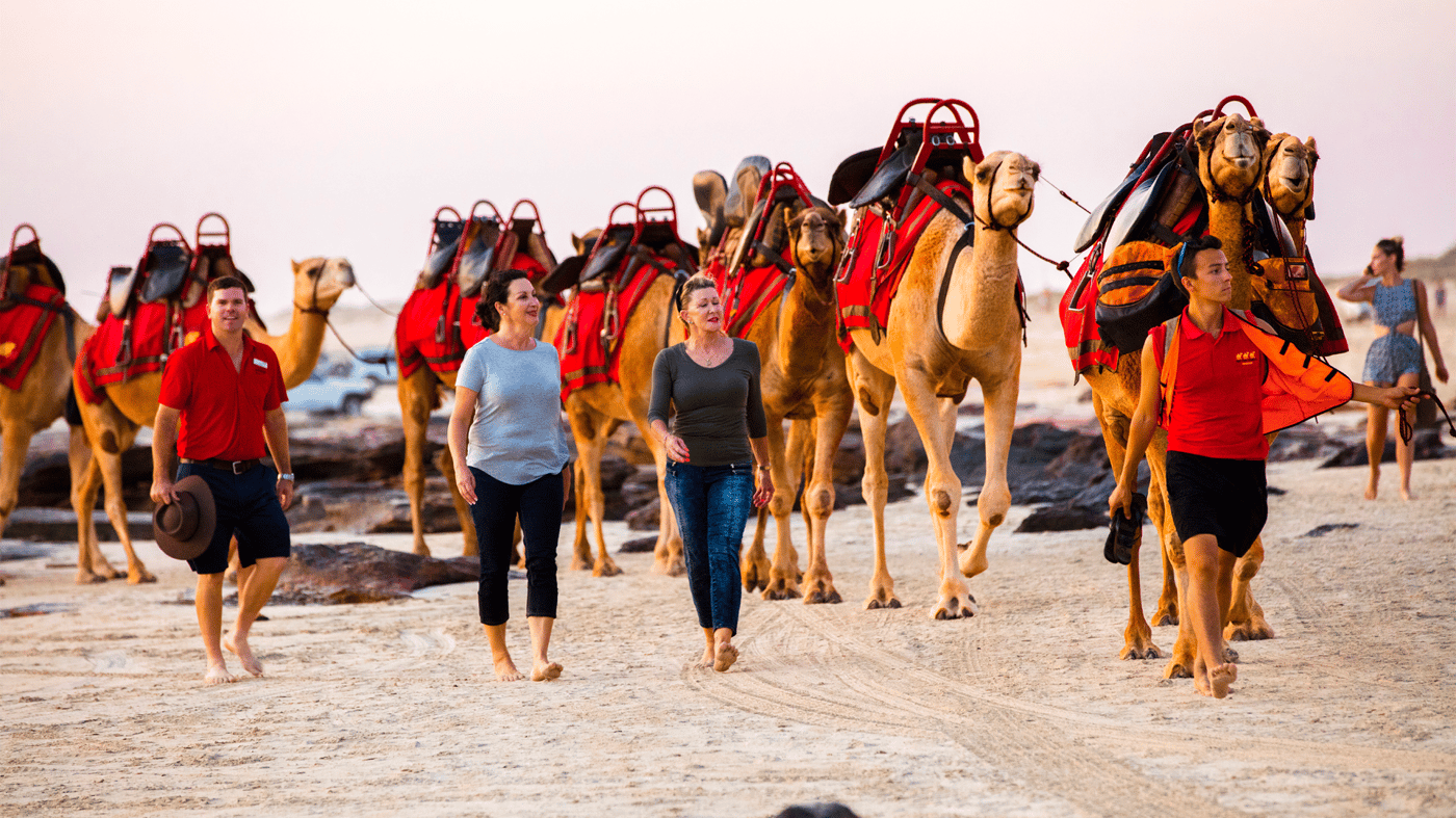 Camel rides, Cable Beach, Broome