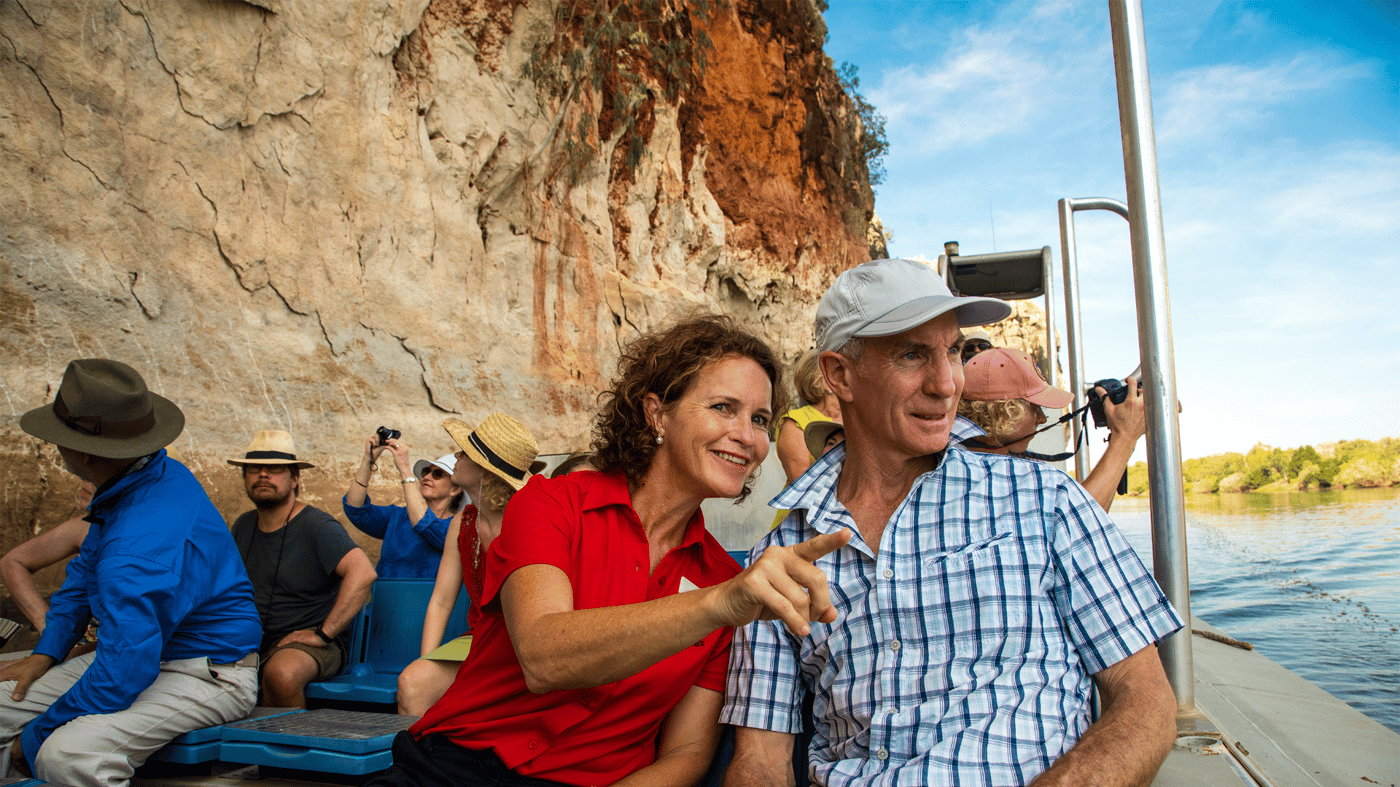 Geikie Gorge cruise
