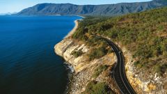 Enjoy the stunning coastal views on your way from Port Douglas to Cairns