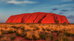 Watch stunning sunrise and sunset over Uluru