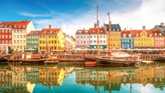 In Copenhagen a 'Local Specialist' will escort you on a fascinating sightseeing and walking tour of the iconic sights.