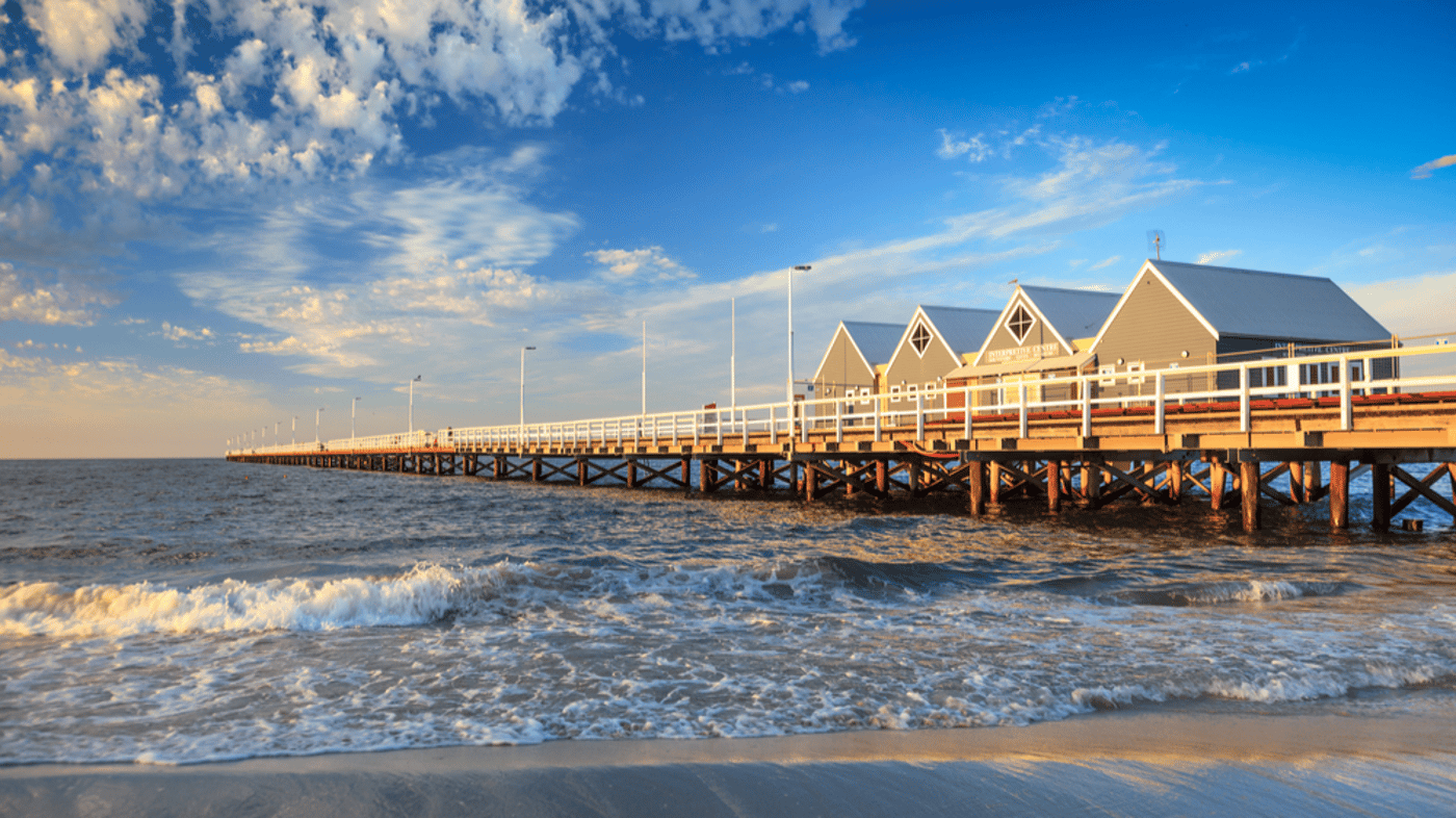 You might like to take a stroll this morning along the 2-kilometre-long Busselton Jetty