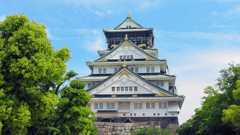 Osaka Castle.
