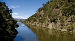 Visit Cataract Gorge in Launceston, home to the longest single-span chairlift in the world