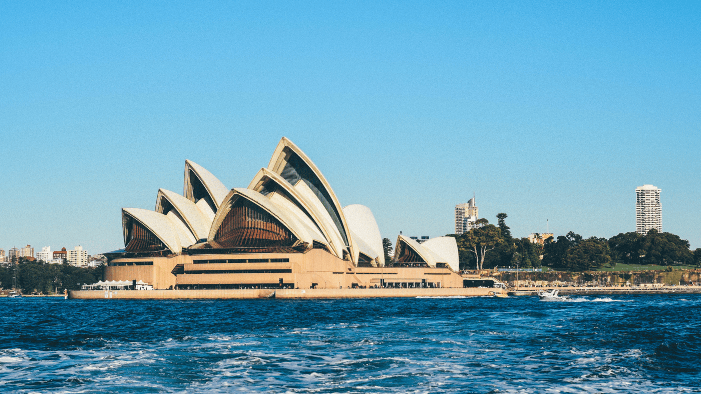 Enjoy views of the Sydney Opera House