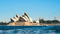 Enjoy views of the Sydney Opera House