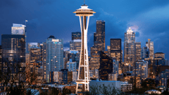 Your holiday ends in Seattle, USA