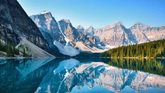 Lake in Banff