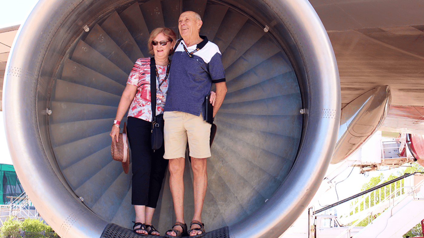 Visit the world-class Qantas Founders Museum in Longreach