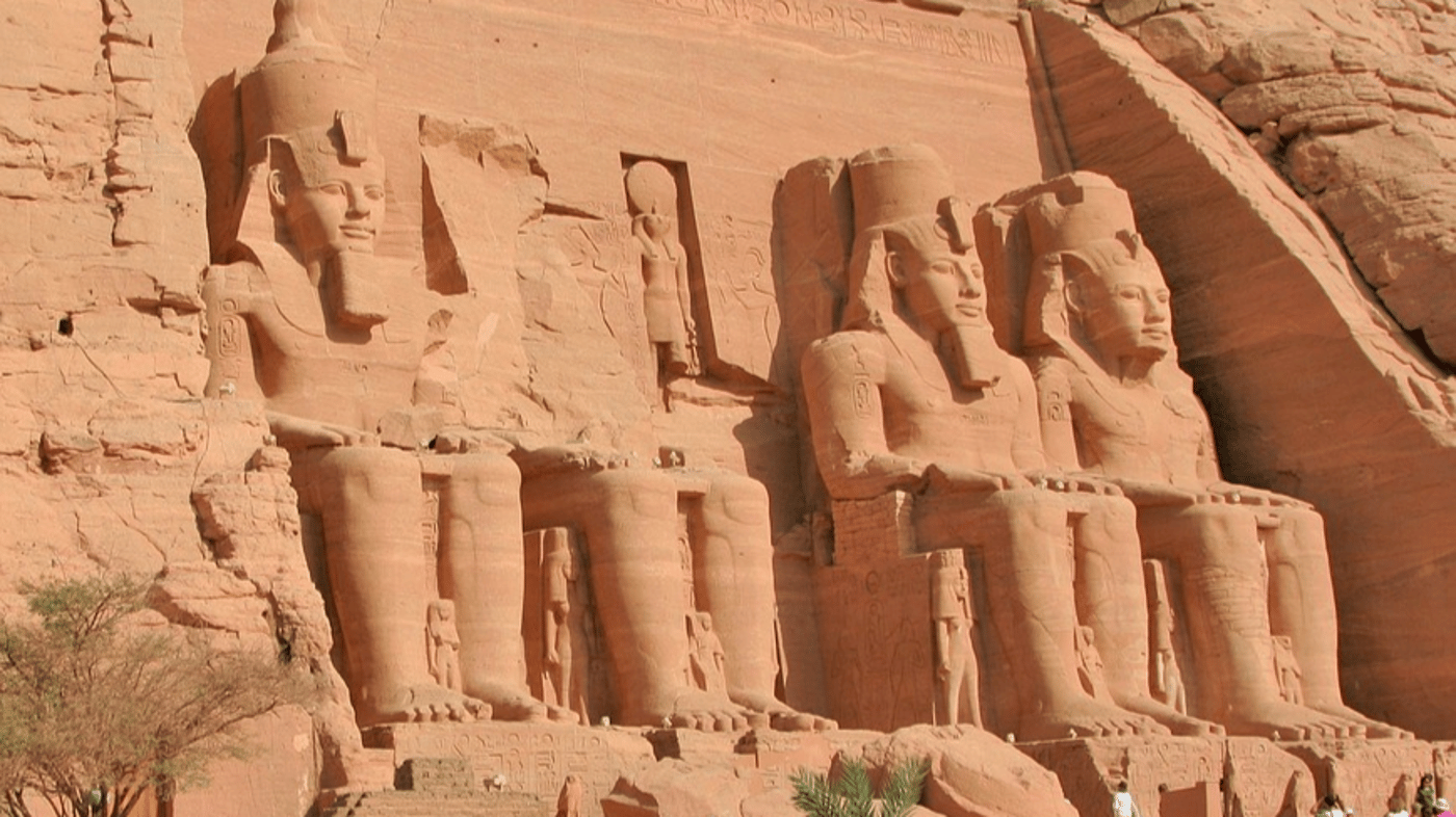 Admire the beautiful Egyptian architecture in Aswan