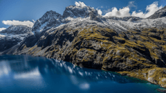 Fiordland National Park - New Zealand's largest national park was formed millennia ago by massive glacial flows that carved deep fiords into the coast of New Zealand's South Island. 