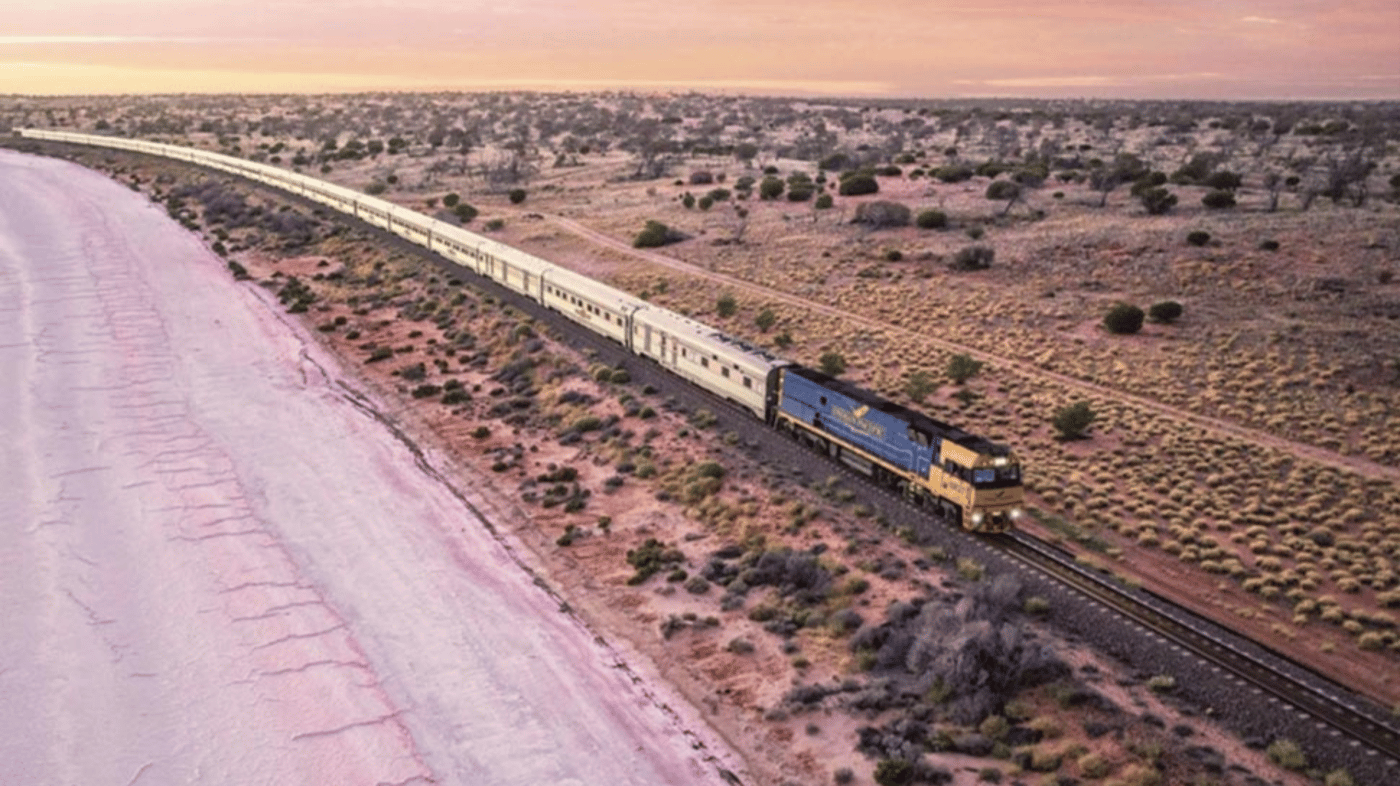 Indian Pacific train track