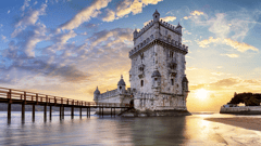 Lisbon, Portugal’s capital city, is home to the magnificent Jeronimos Monastery, Belem Tower, 25th April Bridge and Monument of the Discoveries. Wander through the maze of narrow streets in the delightful Alfama district and ride one of the famous old trams.