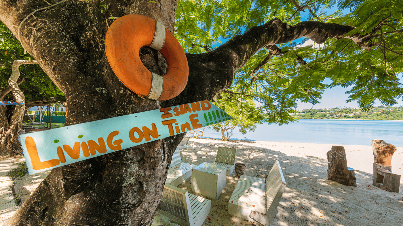 Island code of conduct - relaxation!