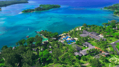 Drone view of the Resort