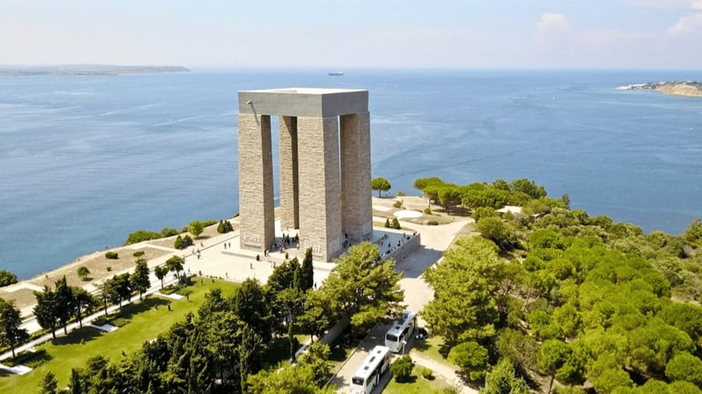 Pay your respects to the Turk soldiers at the impressive Martyr's Memorial 