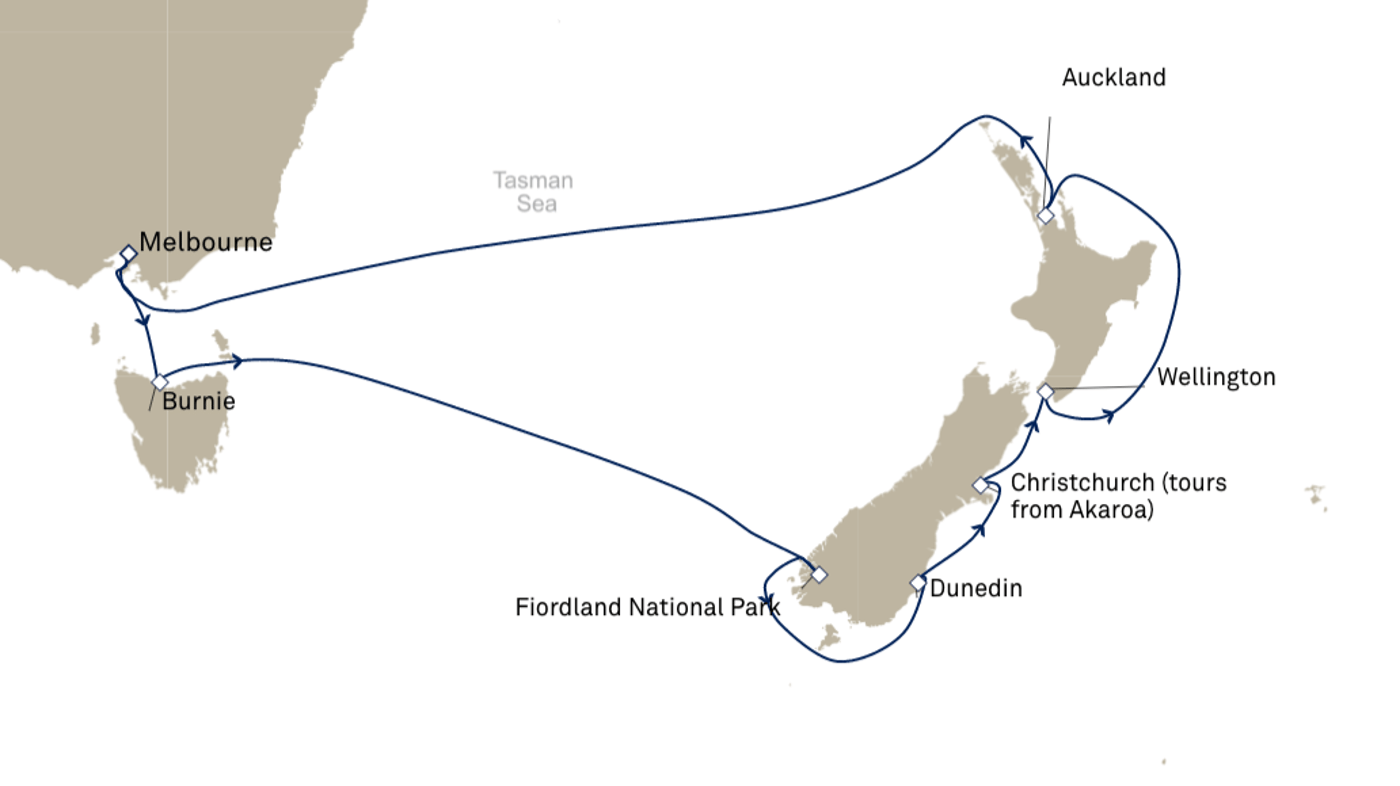 Your voyage at a glance