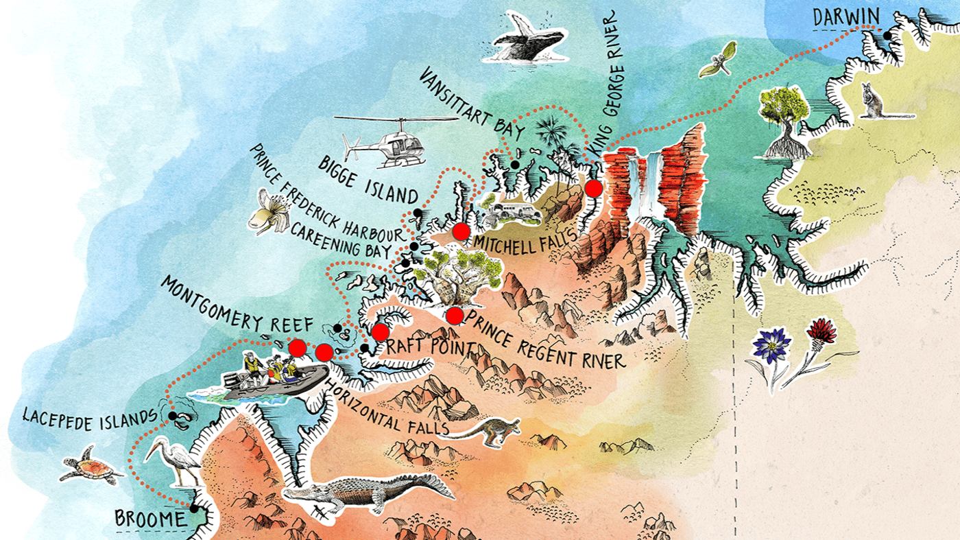 Your expedition map