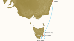 Follow the Sydney to Hobart Yacht race on this cruise
