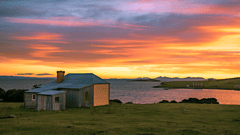 Maria Island is home to historic ruins, secluded bays, rugged cliffs an lots of wildlife