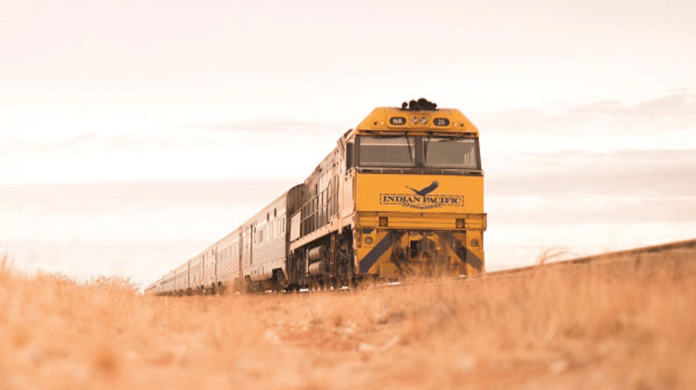 Board the Indian Pacific for your journey from coast to coast