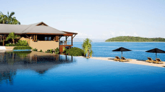 The infinity edge pool at Pebble Beach.