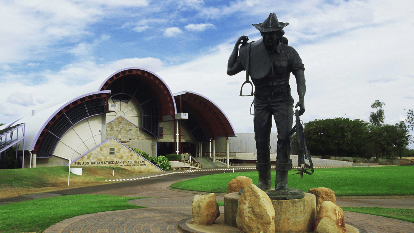 Spend time wandering through the Australian Stockman's Hall of Fame in Longreach