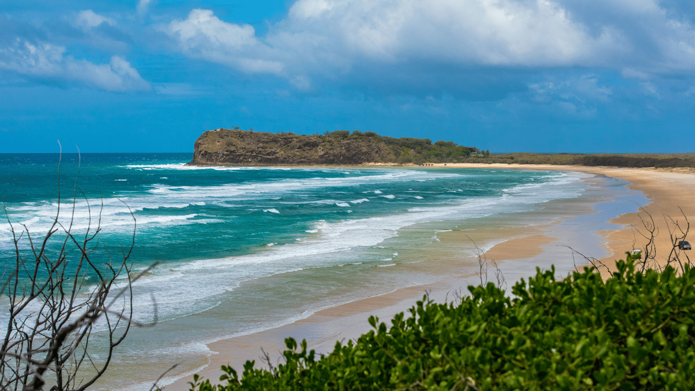 Visit 75 mile beach on your 4WD tour