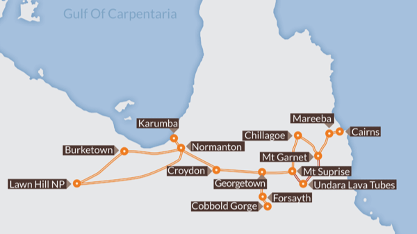 Your tour at a glance