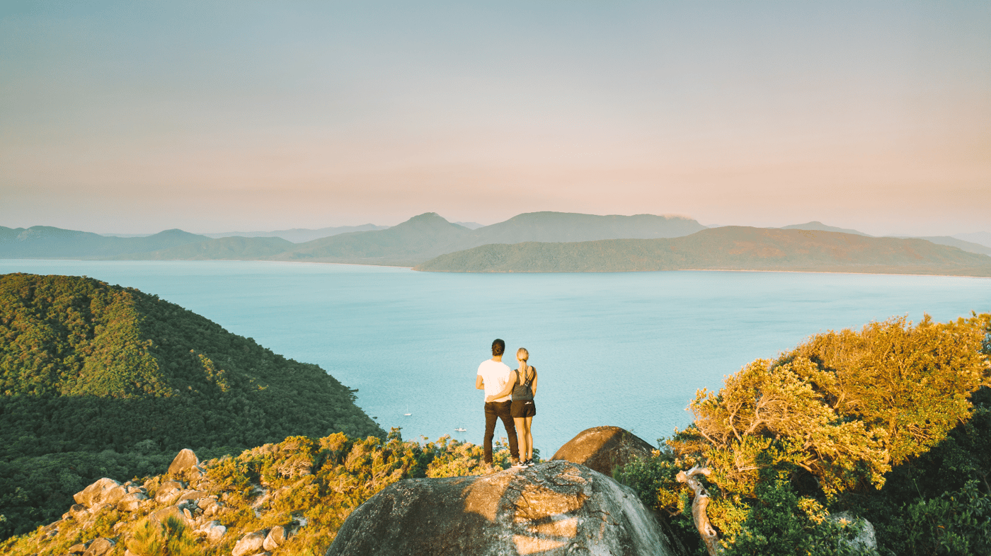 If you're feeling energetic, why not hike to the summit for stunning views