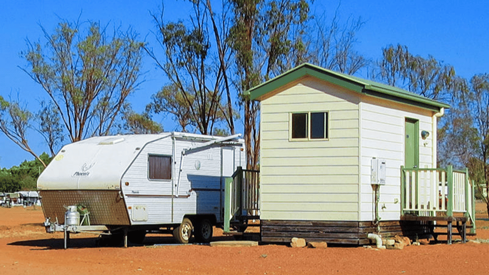 Powered drive through site with ensuite